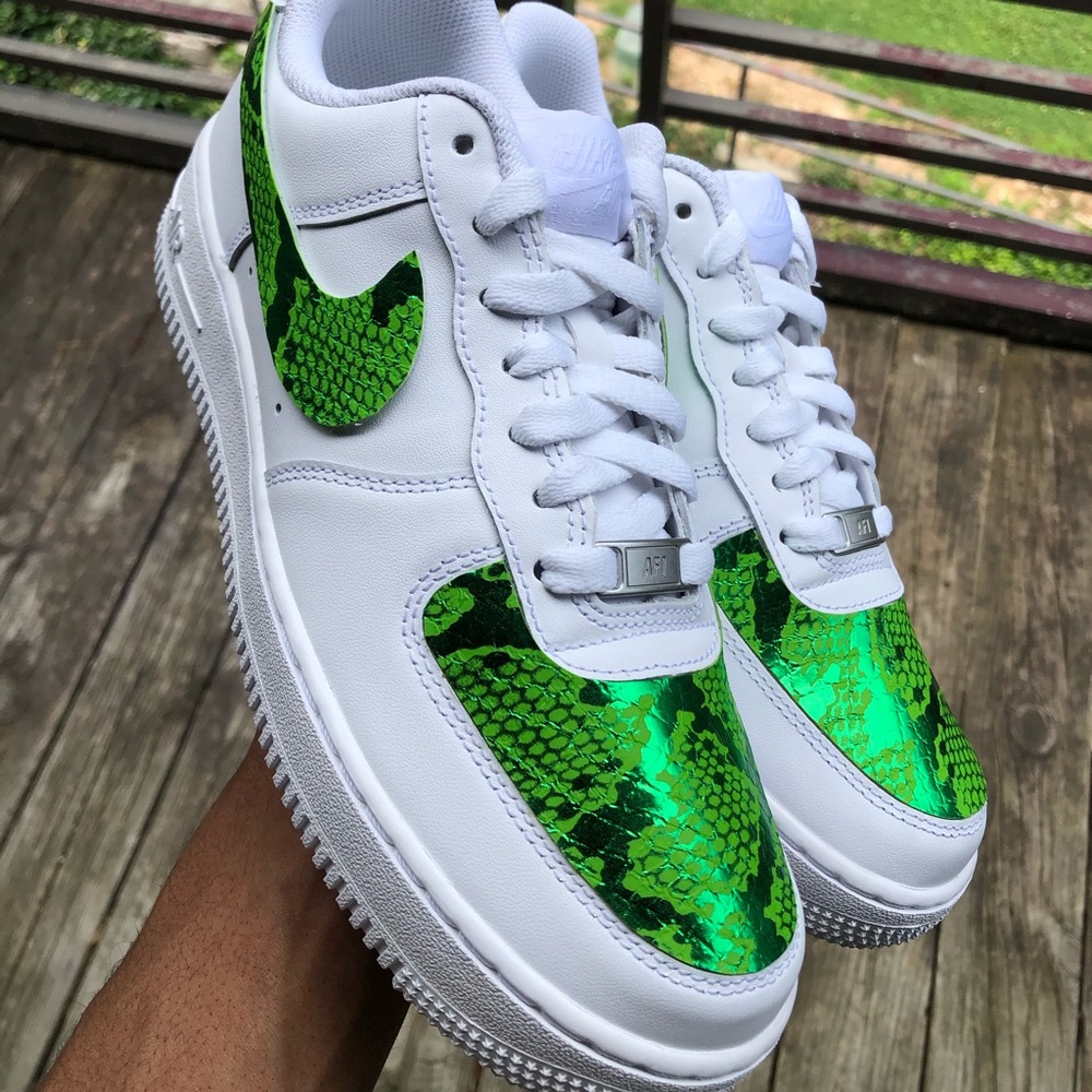 Boomslang Nike Air Force Ones